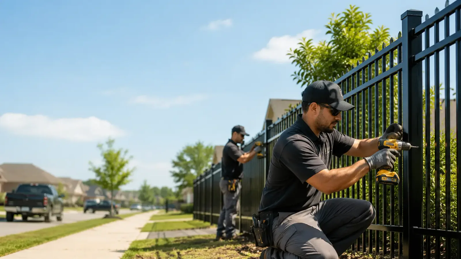 Metal Fence Installation in Byron, GA